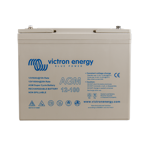 Victron 12V/100Ah AGM Super Cycle Battery (M6) BAT412110081