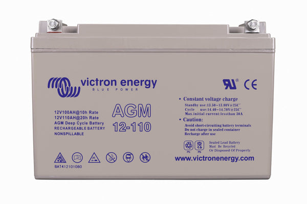 Victron 12V/110Ah AGM Deep Cycle Battery BAT412101084