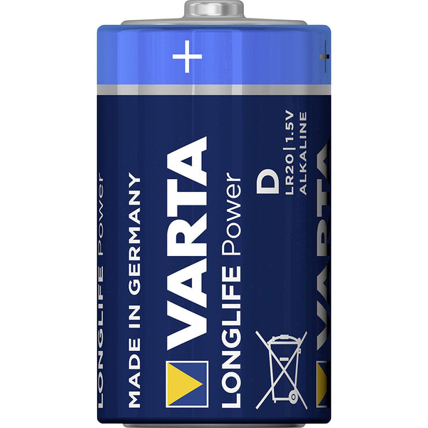VARTA Batterie D Mono 1,5V Longlife POWER 16500 mAh LR20