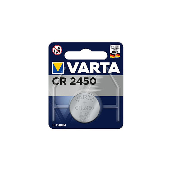 VARTA Electronics CR2450 Lithium 3,0V 560mAh CR2450