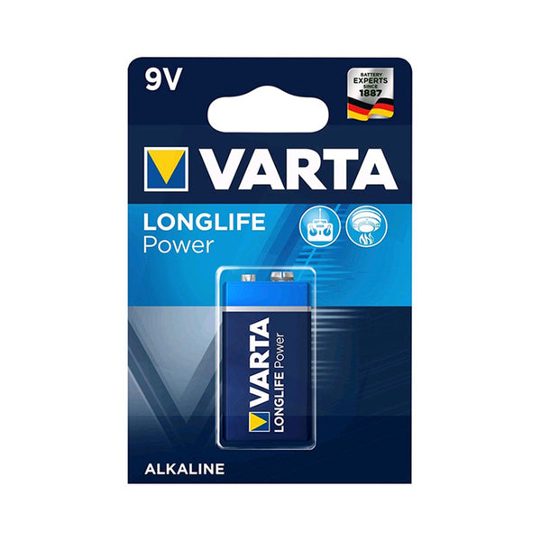 VARTA Longlife POWER E-Block 9V Alkali-Mangan 550mAh 6LP3146