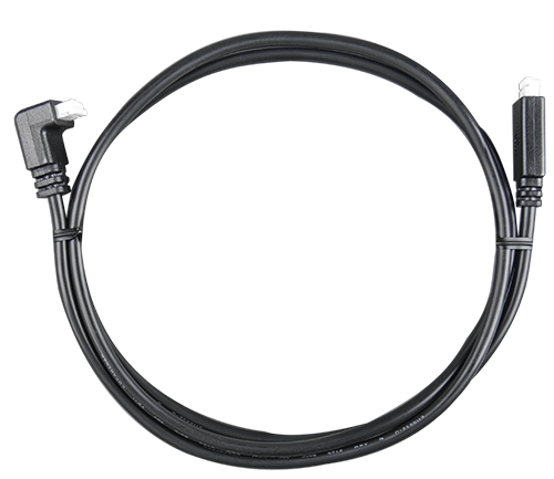 Victron VE.Direct Cable (one side Right Angle conn)