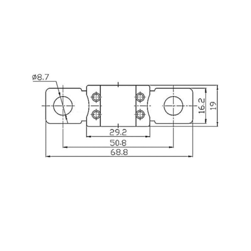 Victron Energy MEGA-fuse 250A/32V (package of 5 pcs)  CIP136250010